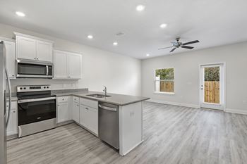 Hardwood-style flooring